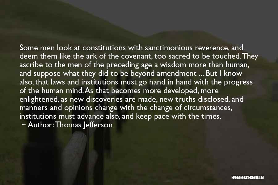Thomas Covenant Quotes By Thomas Jefferson