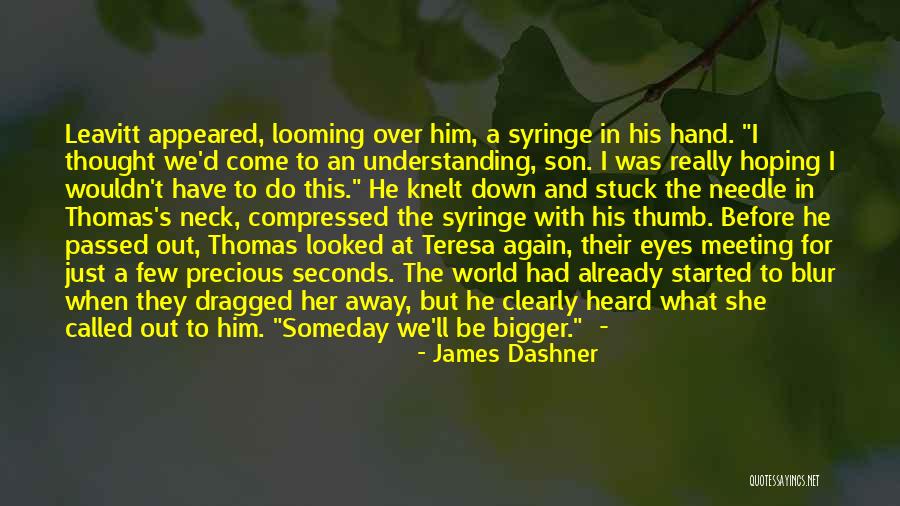 Thomas D'aquin Quotes By James Dashner