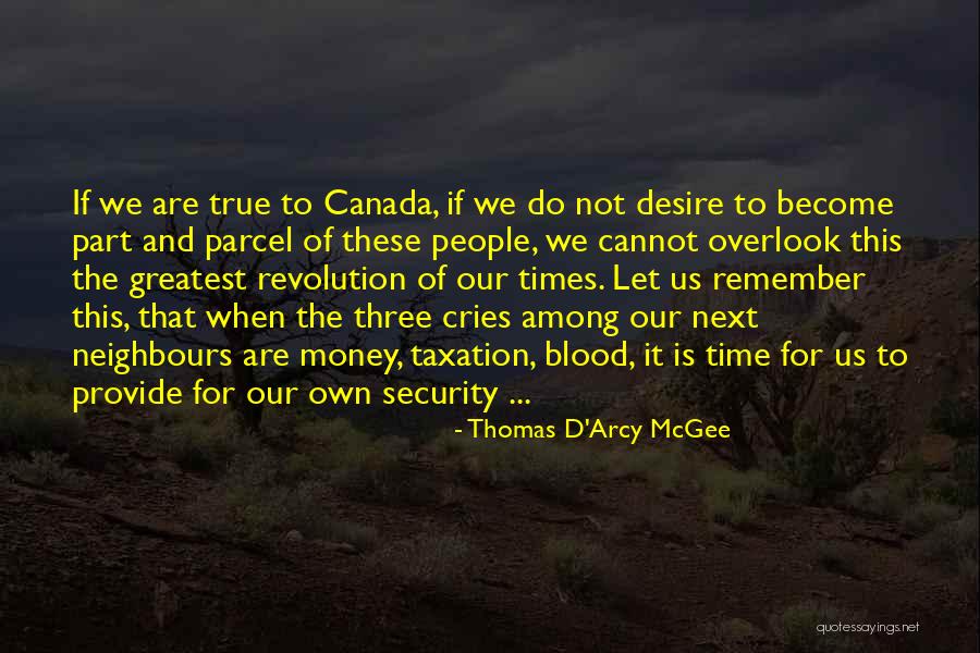 Thomas D'aquin Quotes By Thomas D'Arcy McGee