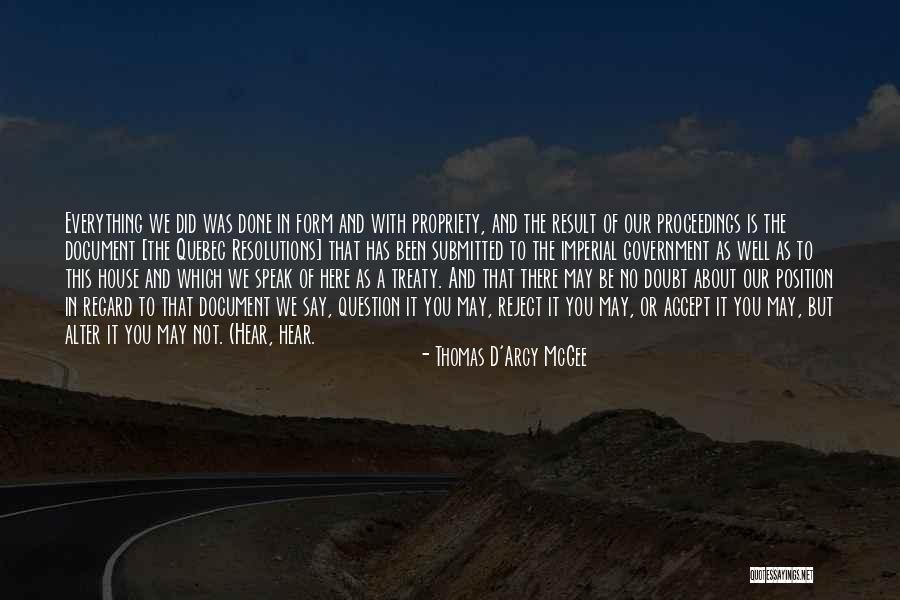 Thomas D'Arcy McGee Quotes 341164 Thomas D'Arcy McGee Quotes 341164