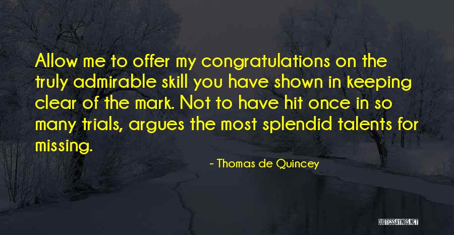 Thomas De Quincey Quotes 1288145 Thomas De Quincey Quotes 1288145