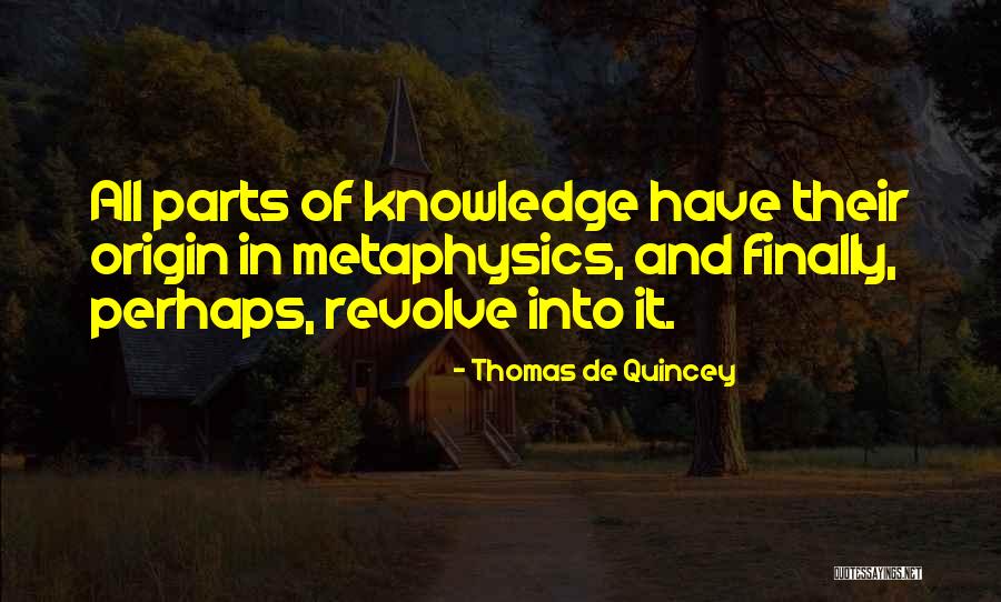 Thomas De Quincey Quotes 1389617