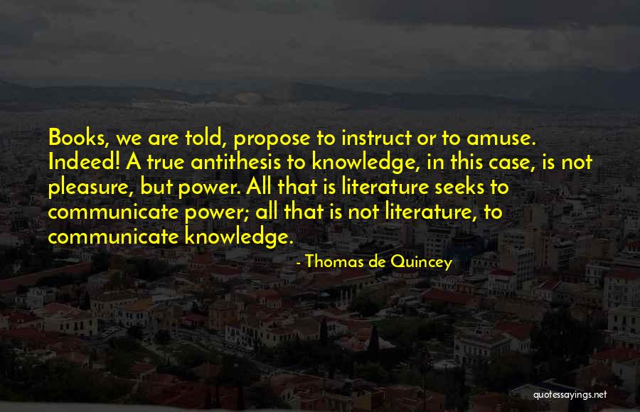 Thomas De Quincey Quotes 2051059 Thomas De Quincey Quotes 2051059