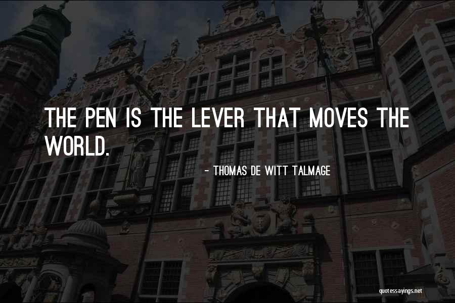 Thomas De Witt Talmage Quotes 987076 Thomas De Witt Talmage Quotes 987076