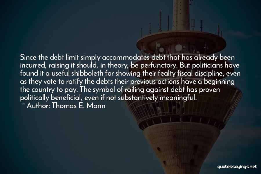 Thomas E. Mann Quotes 186124