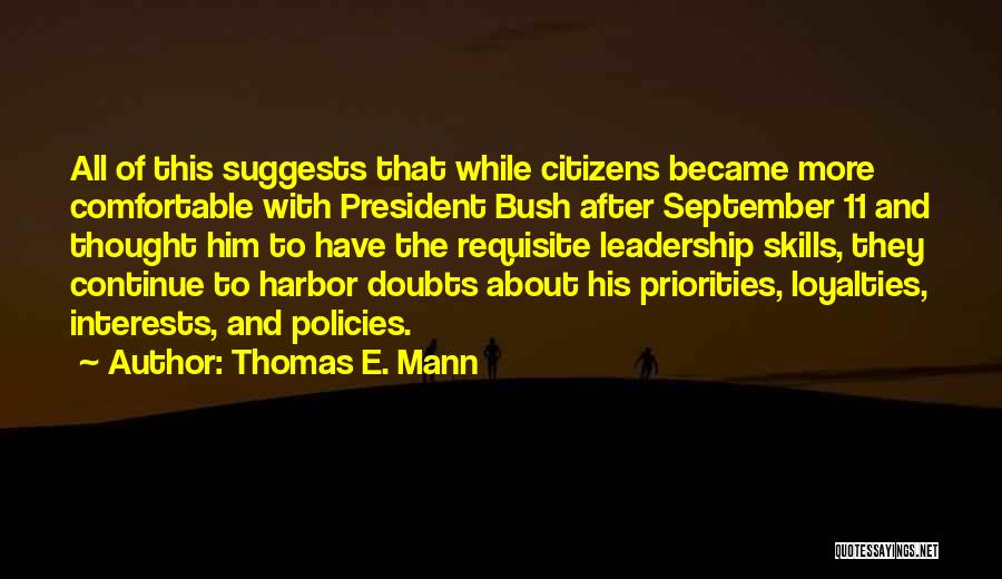 Thomas E. Mann Quotes 188093