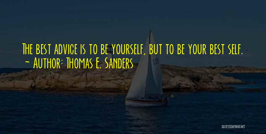 Thomas E. Sanders Quotes 198254