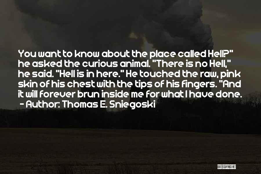 Thomas E. Sniegoski Quotes 1908674