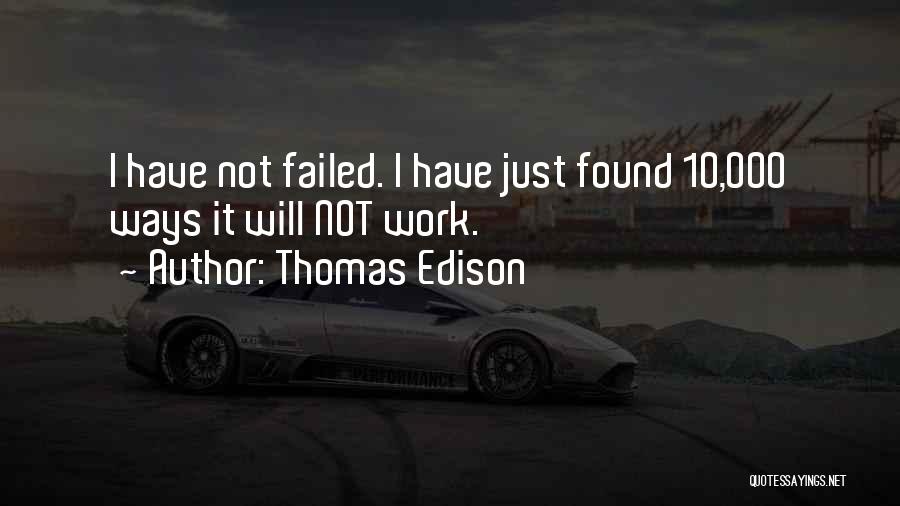 Thomas Edison Quotes 900452