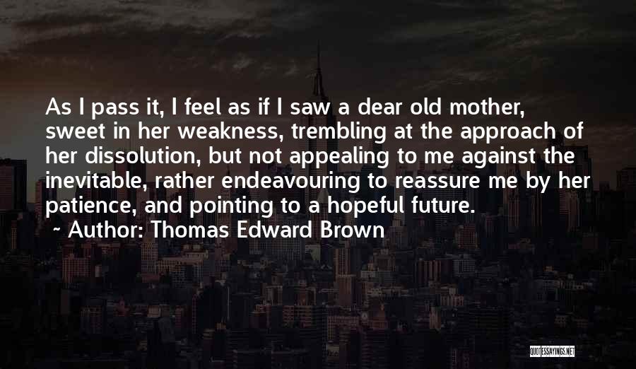 Thomas Edward Brown Quotes 824599