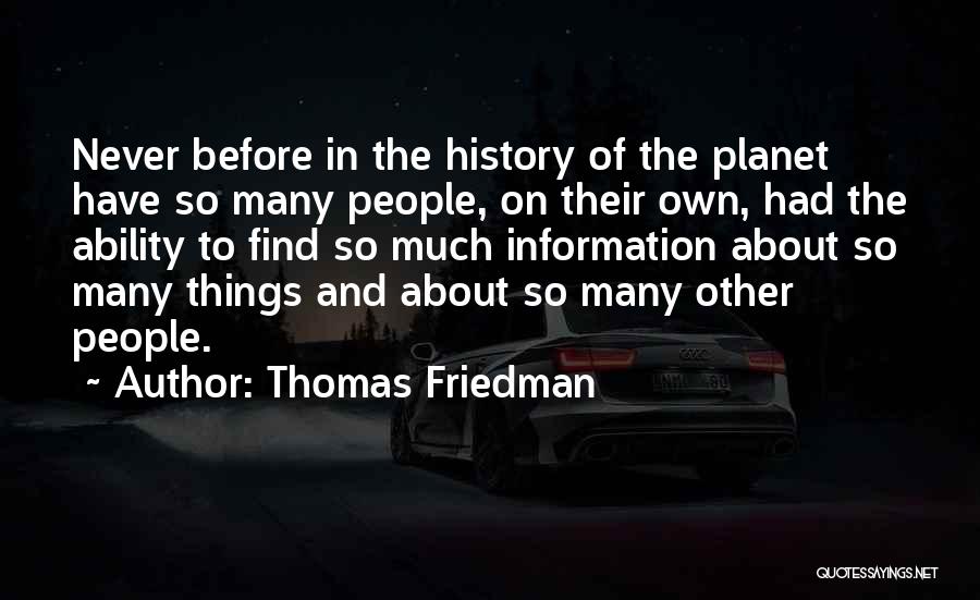 Thomas Friedman Quotes 2111876