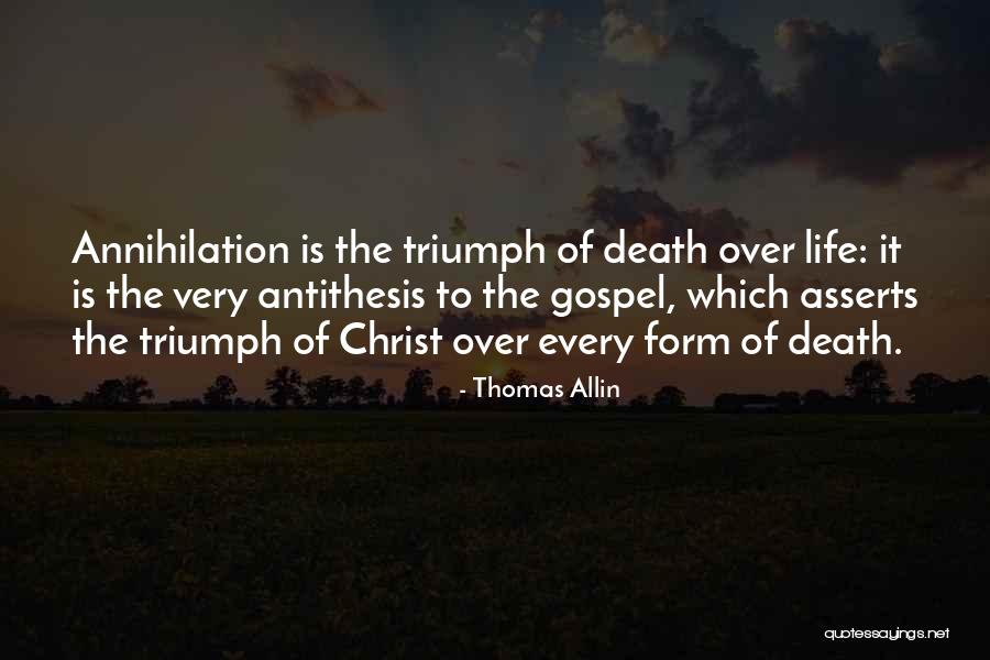 Thomas Gospel Quotes By Thomas Allin Thomas Gospel Quotes By Thomas Allin