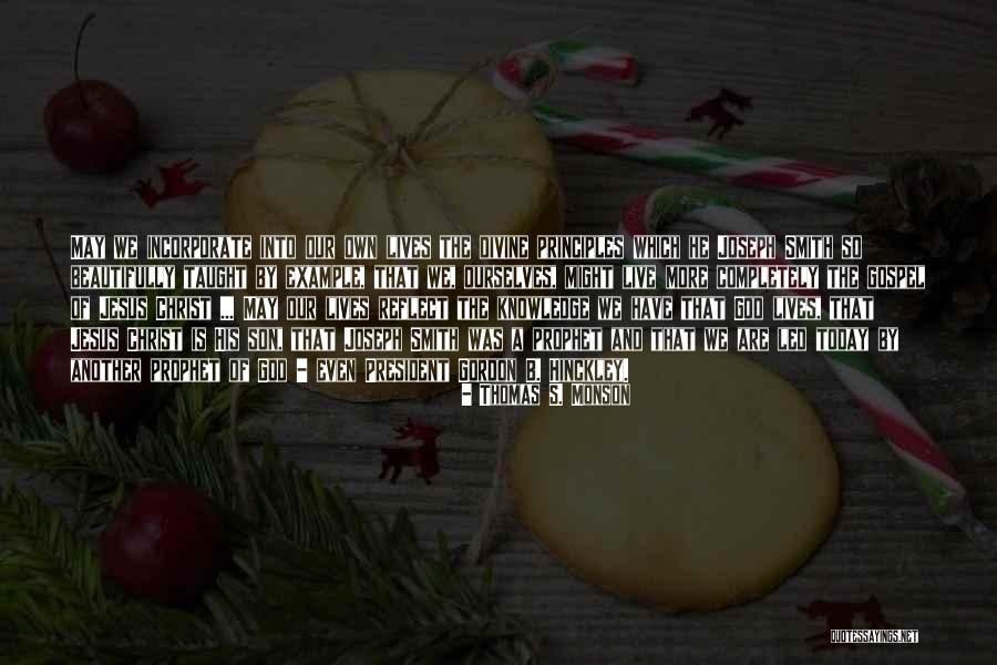 Thomas Gospel Quotes By Thomas S. Monson Thomas Gospel Quotes By Thomas S. Monson