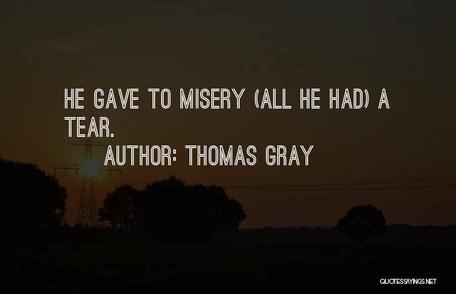 Thomas Gray Quotes 145873
