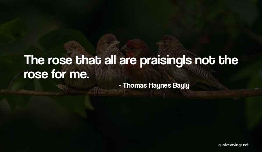 Thomas Haynes Bayly Quotes 726013