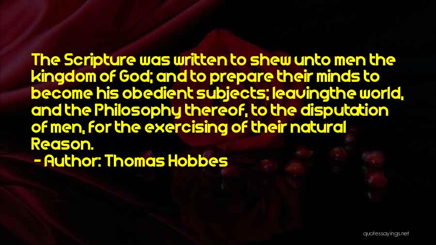 Thomas Hobbes Quotes 1613970