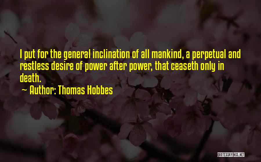 Thomas Hobbes Quotes 318092