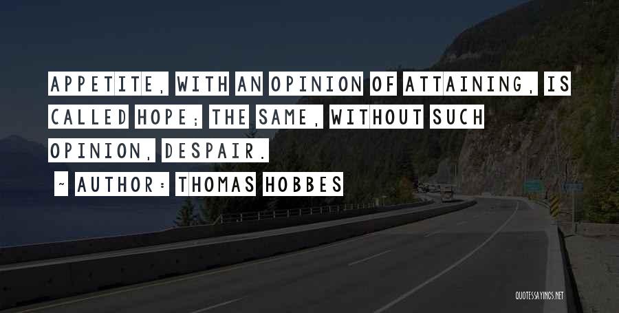 Thomas Hobbes Quotes 89577