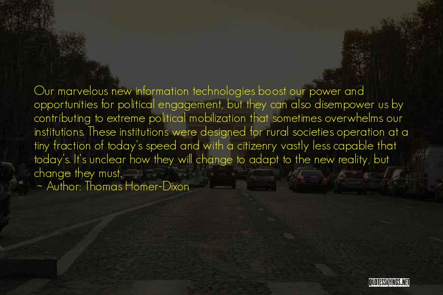 Thomas Homer-Dixon Quotes 2197328