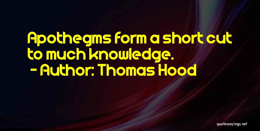 Thomas Hood Quotes 1434599