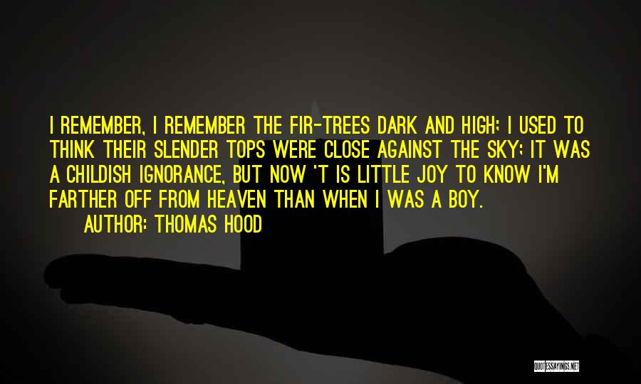 Thomas Hood Quotes 952367