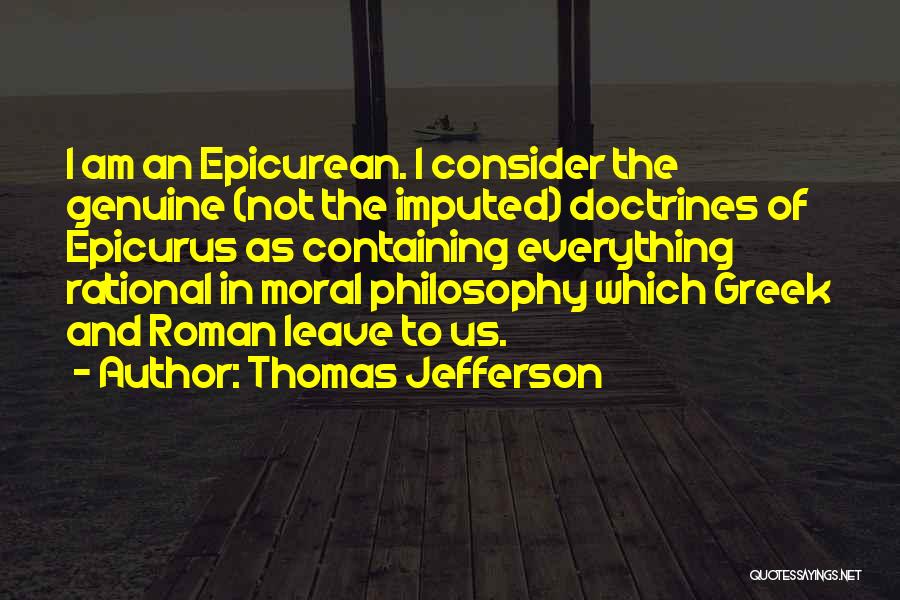 Thomas Jefferson Rational Quotes By Thomas Jefferson