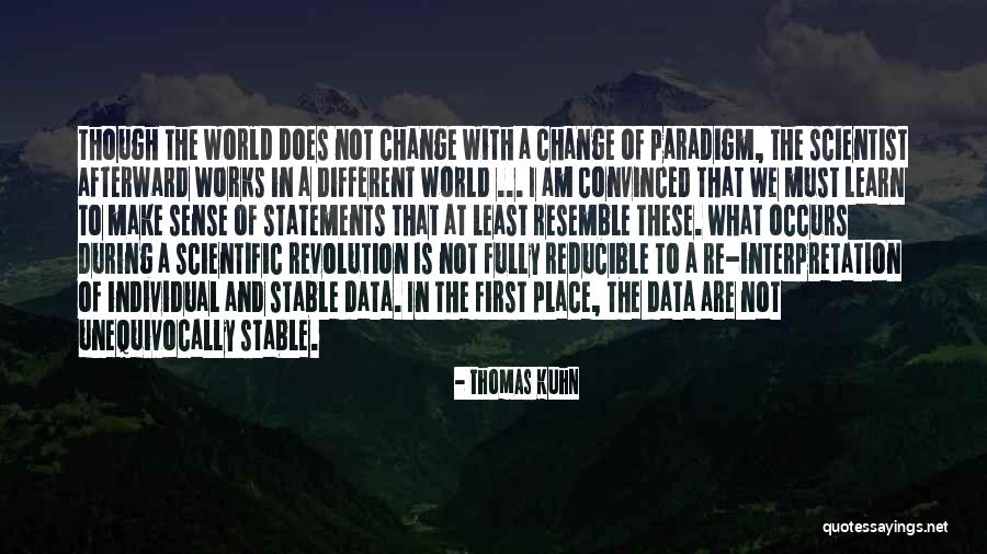 Thomas Kuhn Paradigm Quotes By Thomas Kuhn Thomas Kuhn Paradigm Quotes By Thomas Kuhn