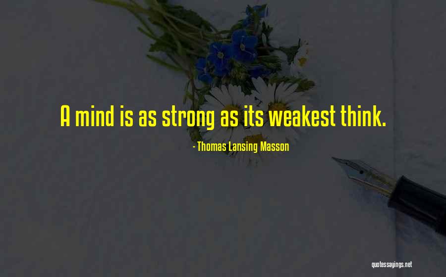 Thomas Lansing Masson Quotes 2058543