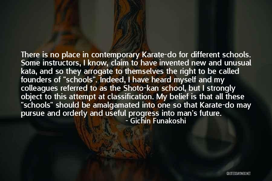 Thomas Leary Quotes By Gichin Funakoshi