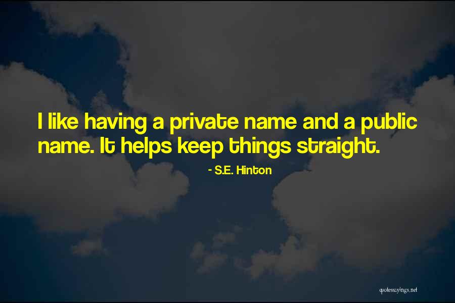Thomas Leary Quotes By S.E. Hinton