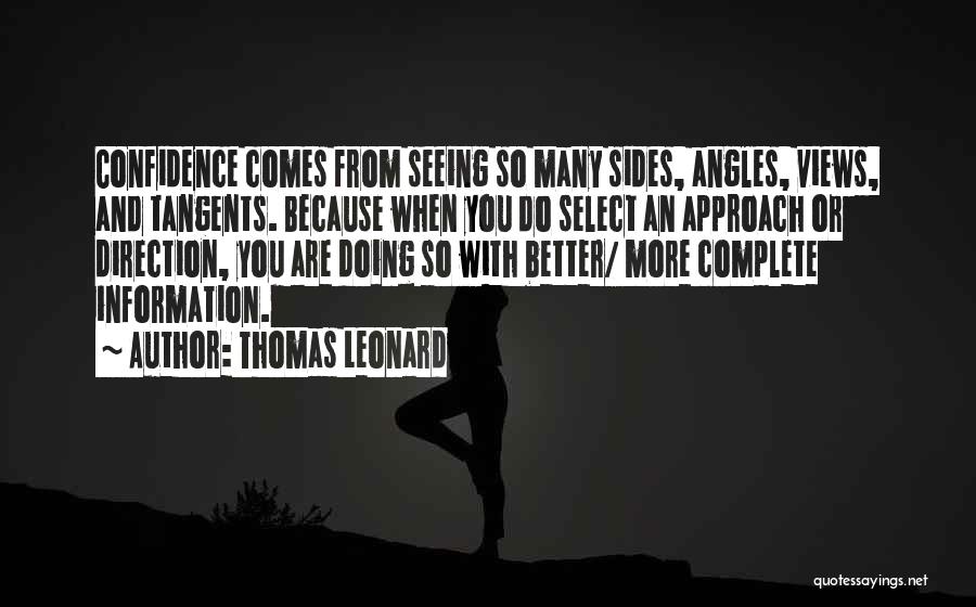Thomas Leonard Quotes 712382