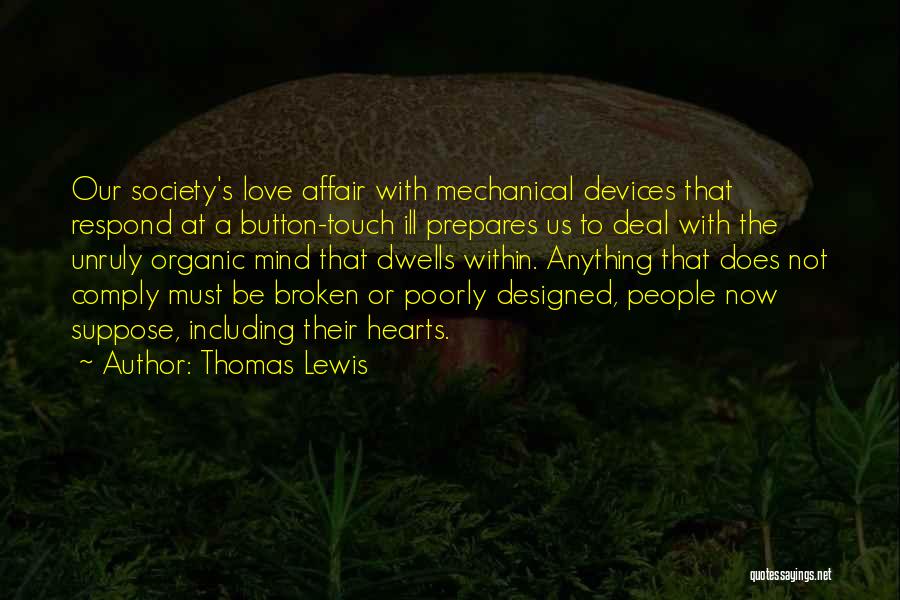 Thomas Lewis Quotes 1926829