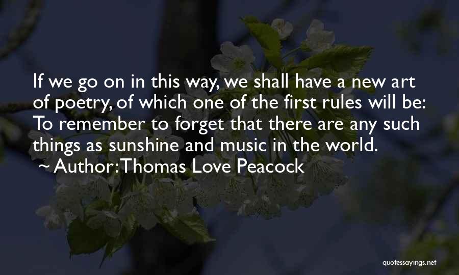 Thomas Love Peacock Quotes 1504007