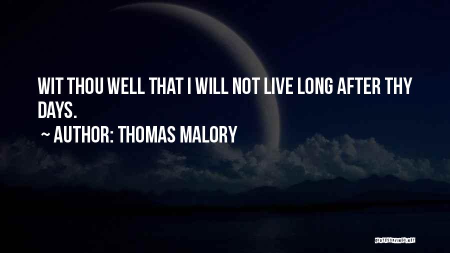 Thomas Malory Quotes 1850142