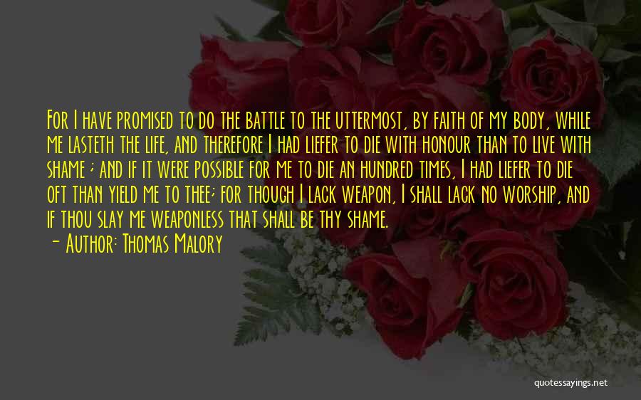 Thomas Malory Quotes 477879