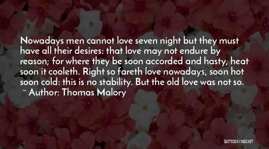 Thomas Malory Quotes 874900