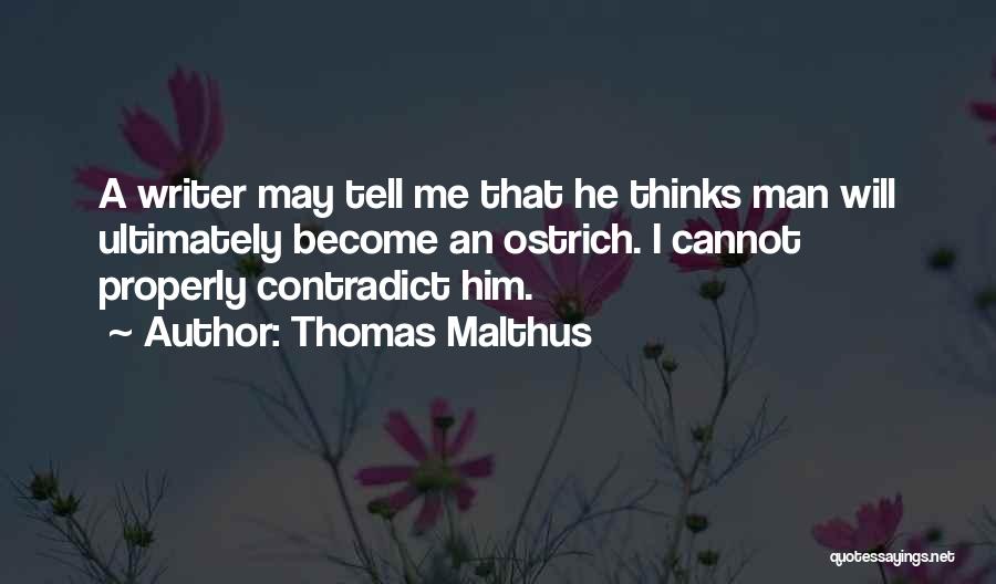 Thomas Malthus Quotes 1275619