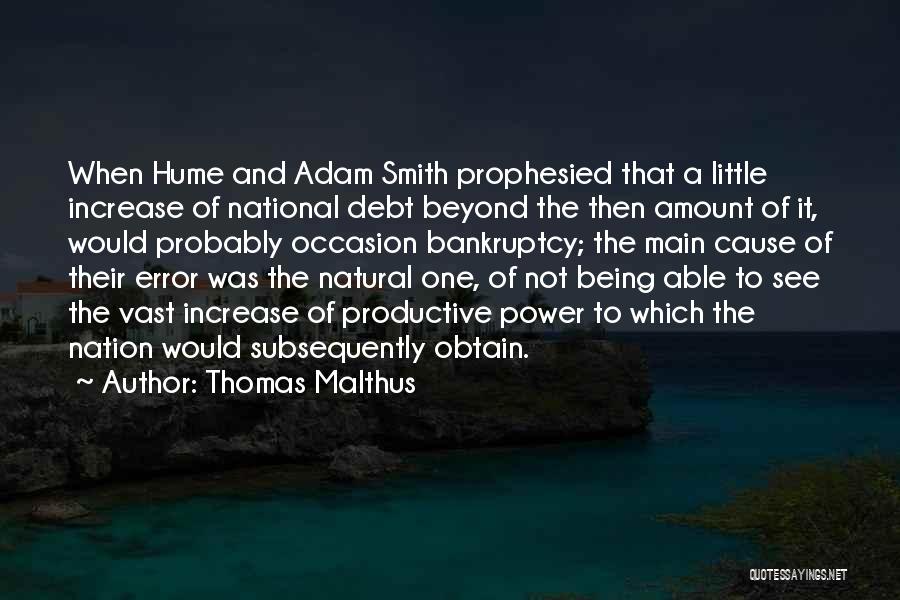 Thomas Malthus Quotes 1367317