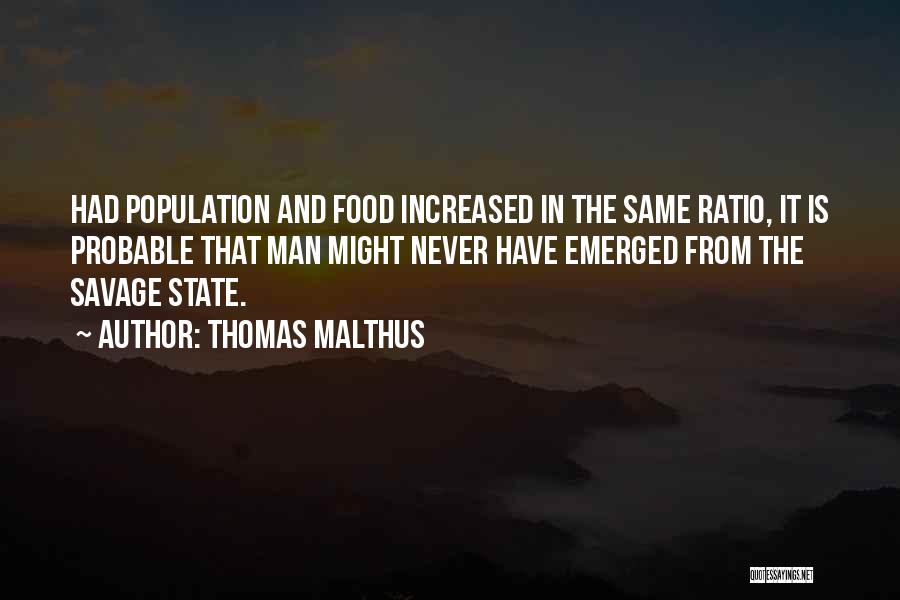 Thomas Malthus Quotes 1726223