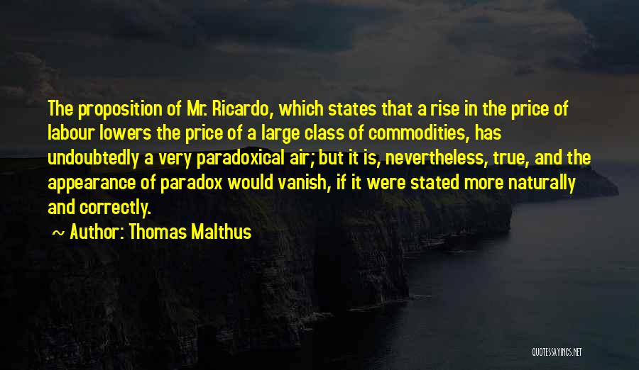 Thomas Malthus Quotes 1945602