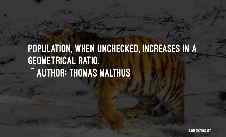 Thomas Malthus Quotes 1955375