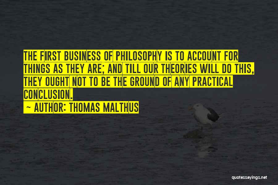 Thomas Malthus Quotes 856154