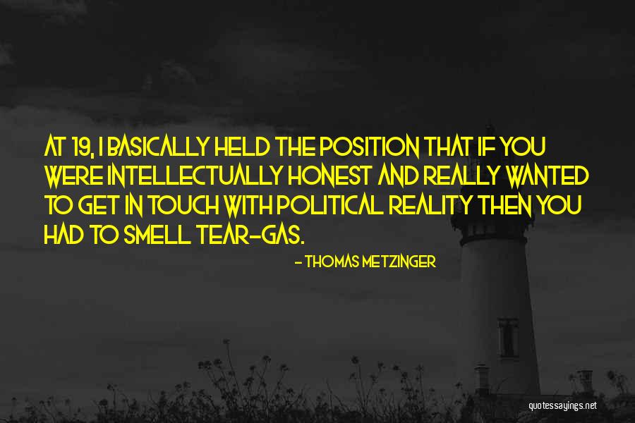 Thomas Metzinger Quotes 320413