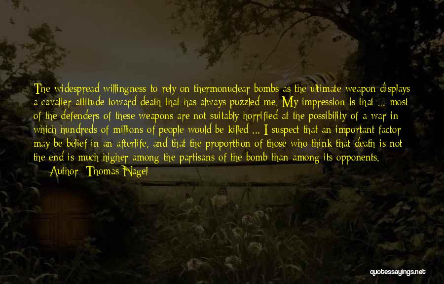 Thomas Nagel Quotes 1674446