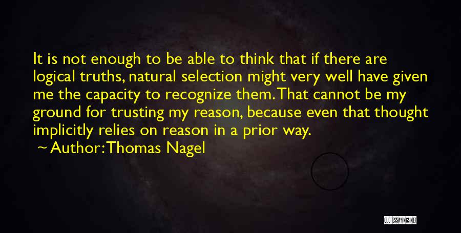 Thomas Nagel Quotes 942432