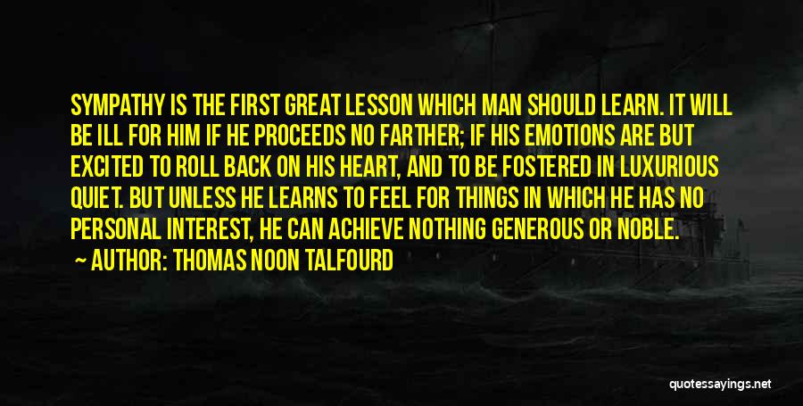 Thomas Noon Talfourd Quotes 1536525