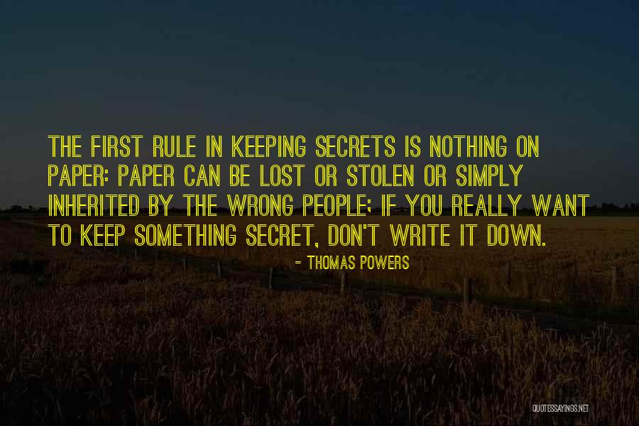 Thomas Powers Quotes 1756773 Thomas Powers Quotes 1756773