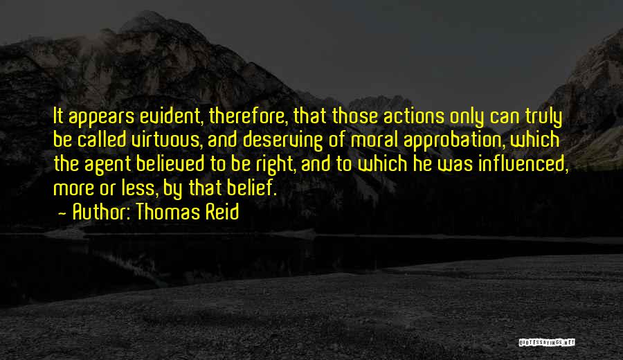 Thomas Reid Quotes 967116