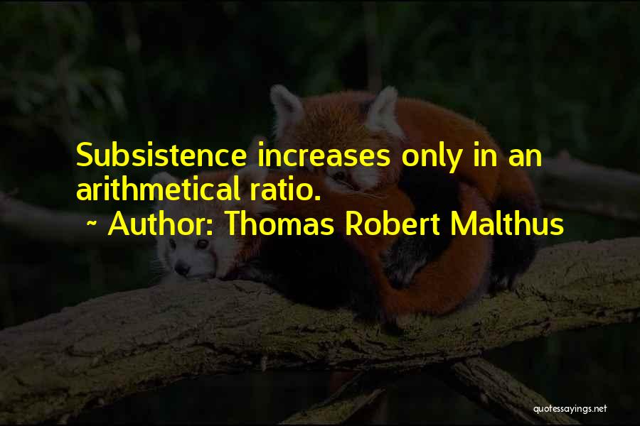 Thomas Robert Malthus Quotes 1660923