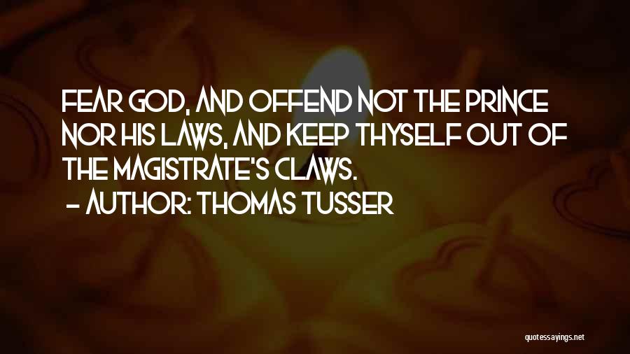 Thomas Tusser Quotes 595522